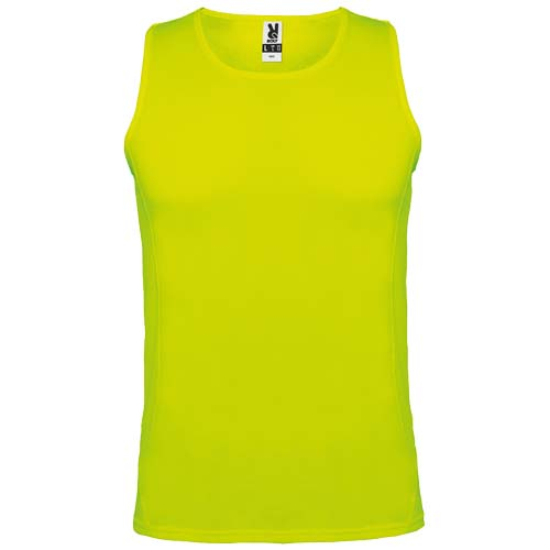 Débardeur sport Enfant personnalisé Andre ROLY Jaune fluo
